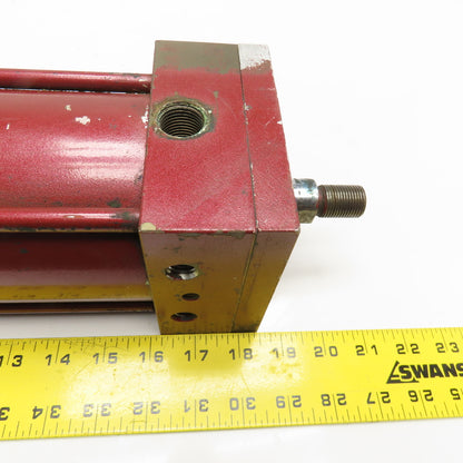 3-1/2" Bore 10-1/2" Stroke Double Acting Manifold Cap Air Cylinder