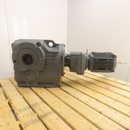 SEW-Eurodrive KH97 R57 DRS100M4BE5 Helical-Bevel Gear Motor 5HP 3.9RPM 4300Nm