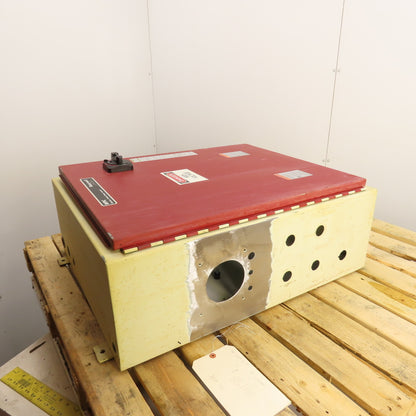 Hoffman A302410LP Type 12 Enclosure 30" x 24" x 10" W/Backplate & 20A Disconnect