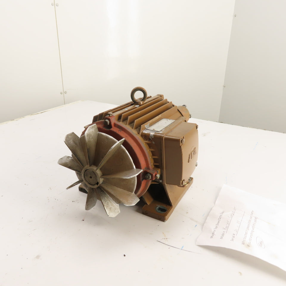 ABM Greiffenberger 3 D1 / 11 2 MA - 6 Cooling Fan Motor 460V 1100RPM
