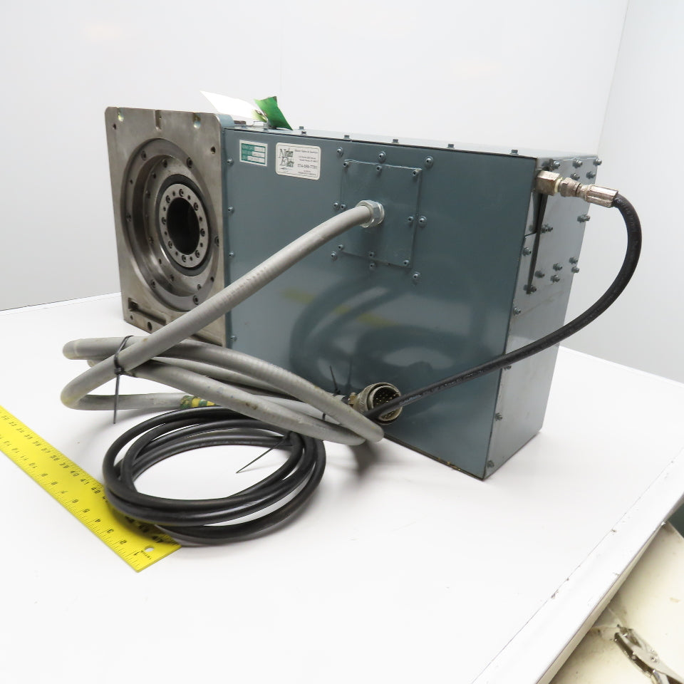 Nikken CNC-321 LFA 90:1 320mm Rotary Indexing Table Needs Oil Seal