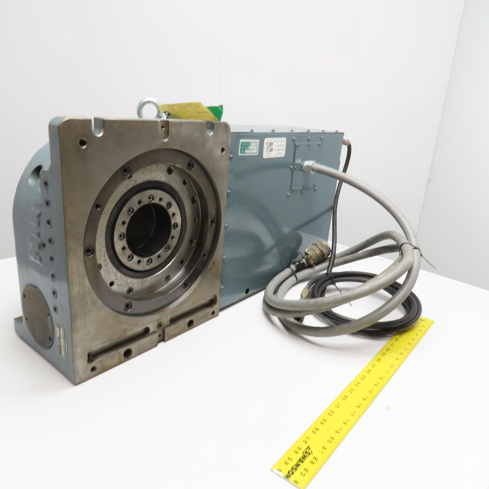 Nikken CNC-321 LFA 90:1 320mm Rotary Indexing Table Needs Oil Seal