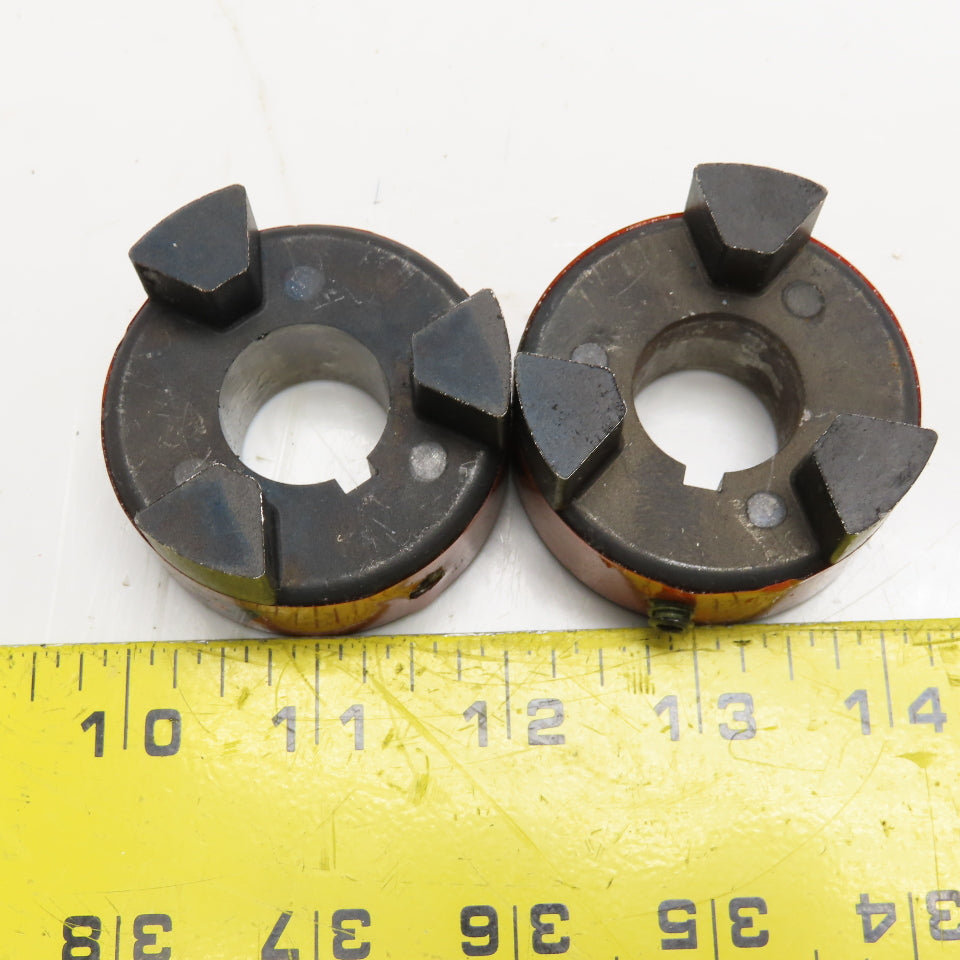 Lovejoy L-090 .875 7/8" Flexible Jaw Coupling Hub Lot Of 2