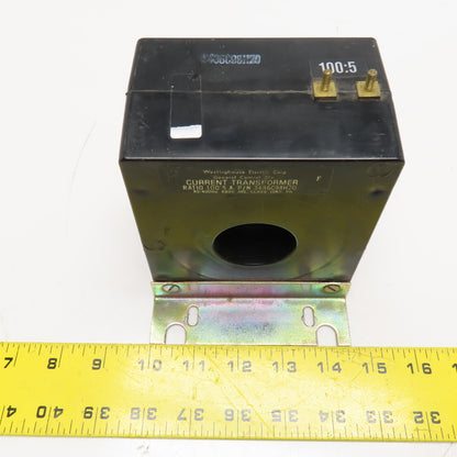 Westinghouse 3486C98H20 100:5A Current Transformer 50-400Hz 600V