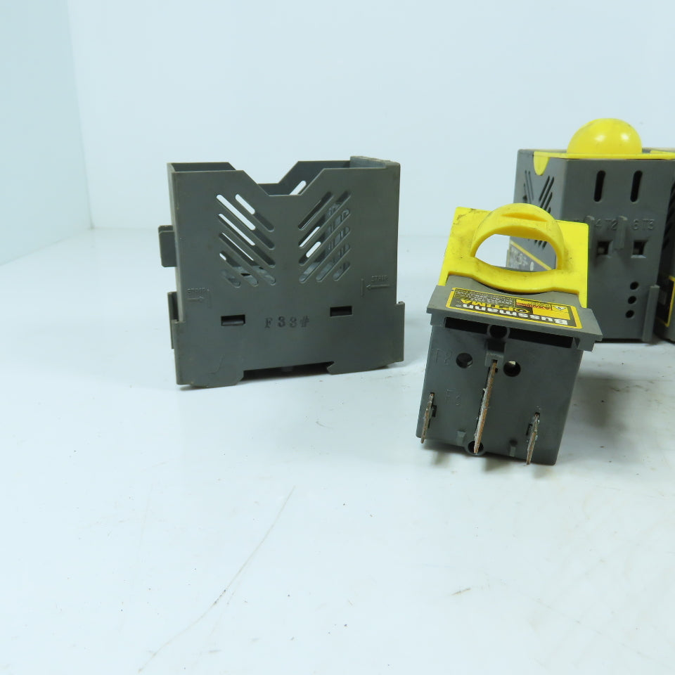 Bussmann OPM-1038R Optima Fuse Holder Module 30A 600V Class CC 3-Pole Lot of 8