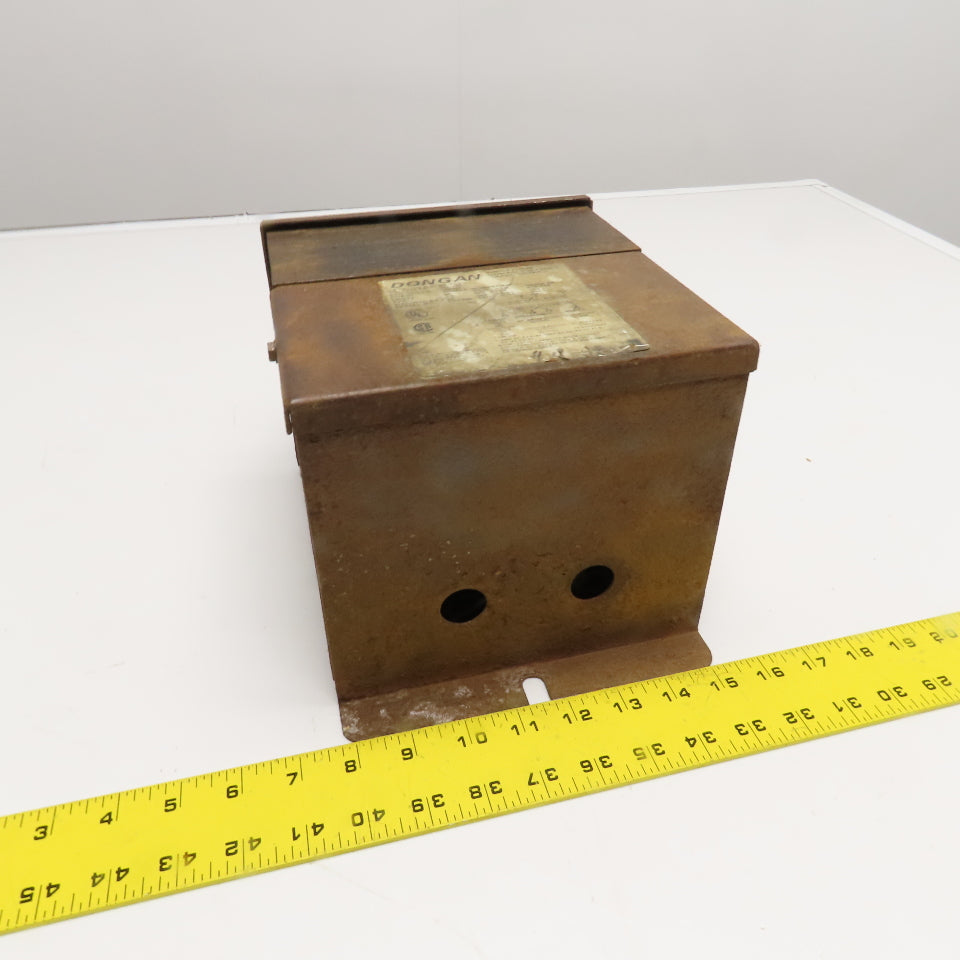 Dongan 80-1050 240x480V Pri 3.0kVa 120V Sec. Transformer 3R Enclosure Tested