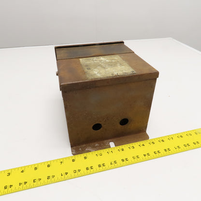 Dongan 80-1050 240x480V Pri 3.0kVa 120V Sec. Transformer 3R Enclosure Tested