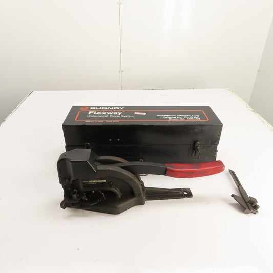 Burndy 469002 PC10MR Flexway Installation Ratchet Tool Undercarpet Power