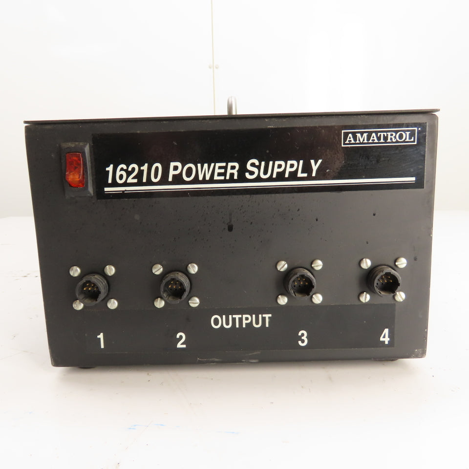 Amatrol 16210 Power Supply 120VAC Input 4-Output