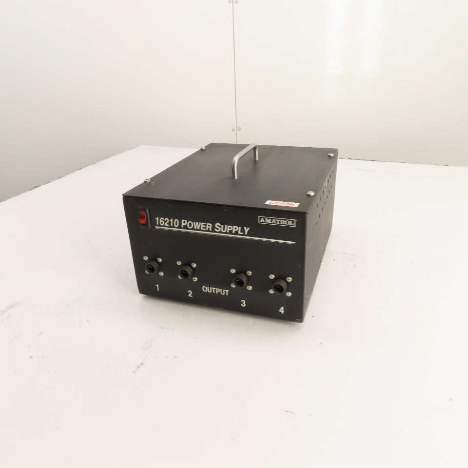 Amatrol 16210 Power Supply 120VAC Input 4-Output