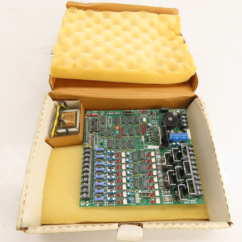 Divelbiss DCPM-10103 Bear Bones PLC Board 8-Input 8-Output 120VAC W/Transformer