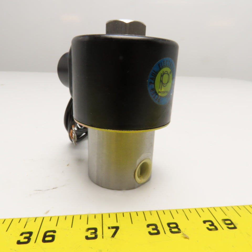 Peter Paul 72R9DCV 1/4" NPT Solenoid Valve 2 Way 240V 100PSI