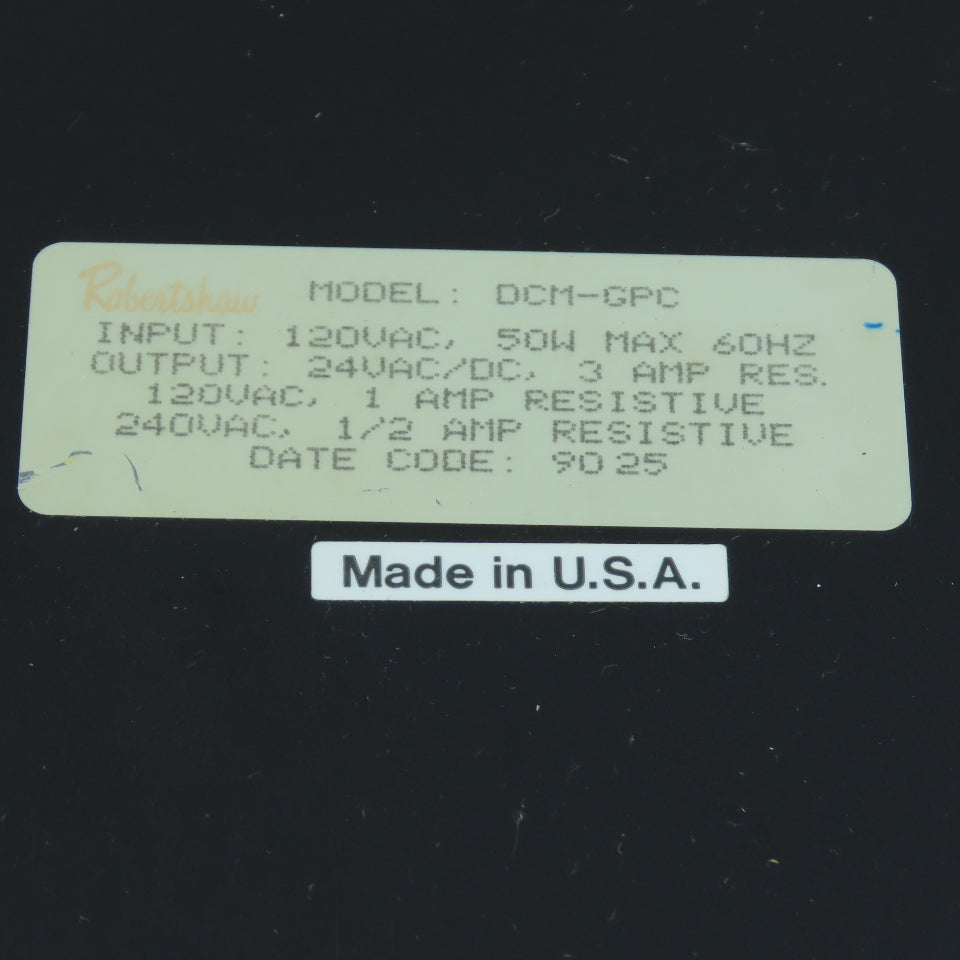 Robertshaw DCM-GPC General Purpose Controller Module 120VAC Input 24VAC Output
