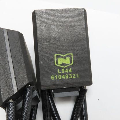 National Carbon L944 61049321 Tandem Carbon Brush 41mm x 58mm x 22.15mm Lot Of 3
