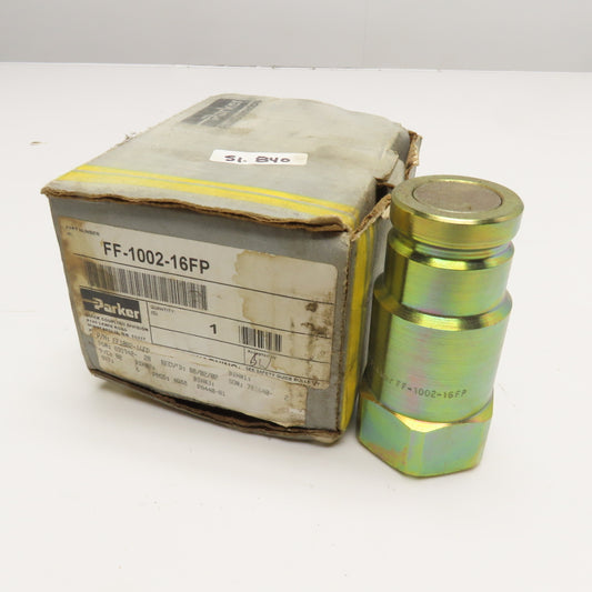 Parker FF-1002-16FP 1" FNPT FF Series Hydraulic Quick Connect Nipple Male