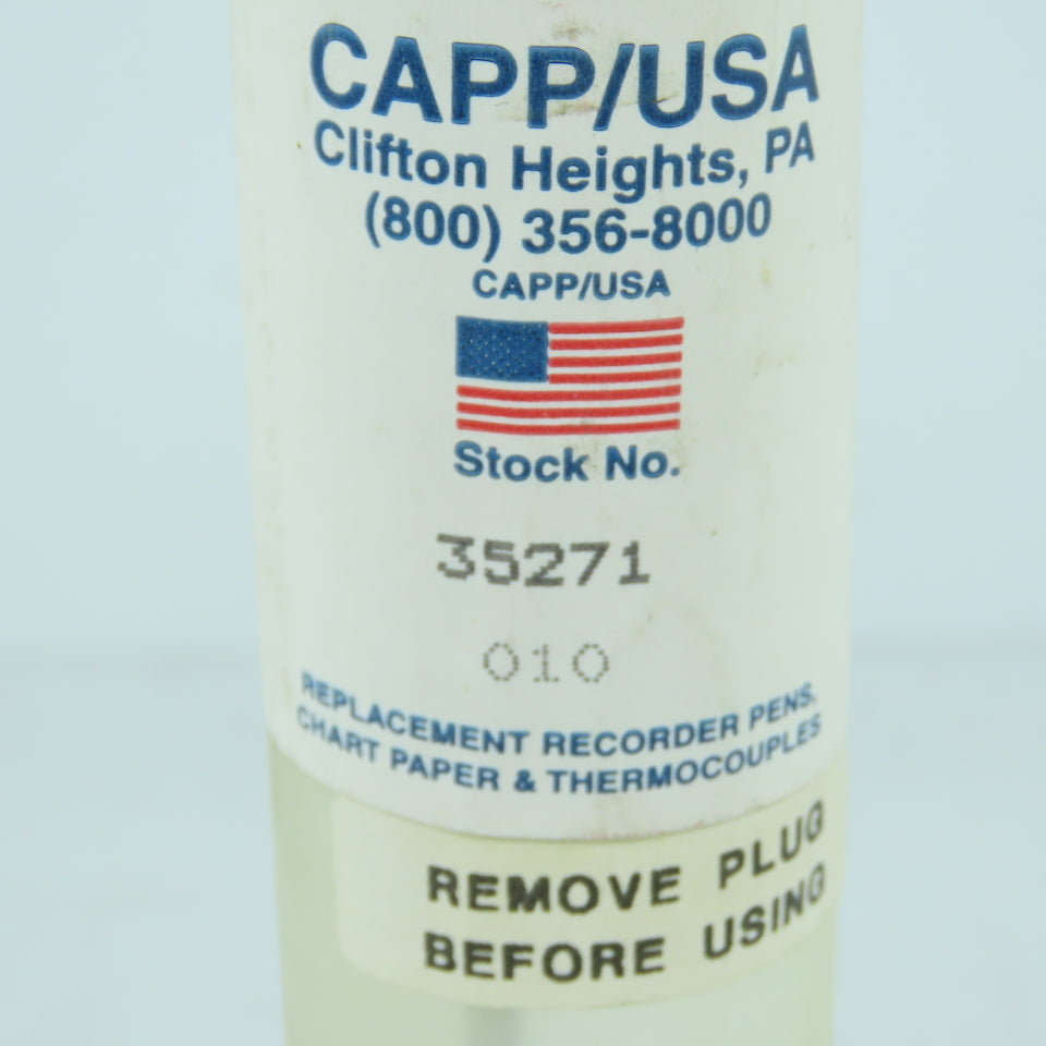 CAPP/USA 35271 Replacement Recorder Pens Blue Pack Of 3