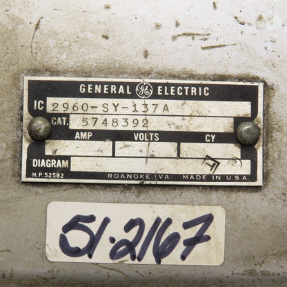 General Electric 2960-SY-137A Rotary Limit Switch