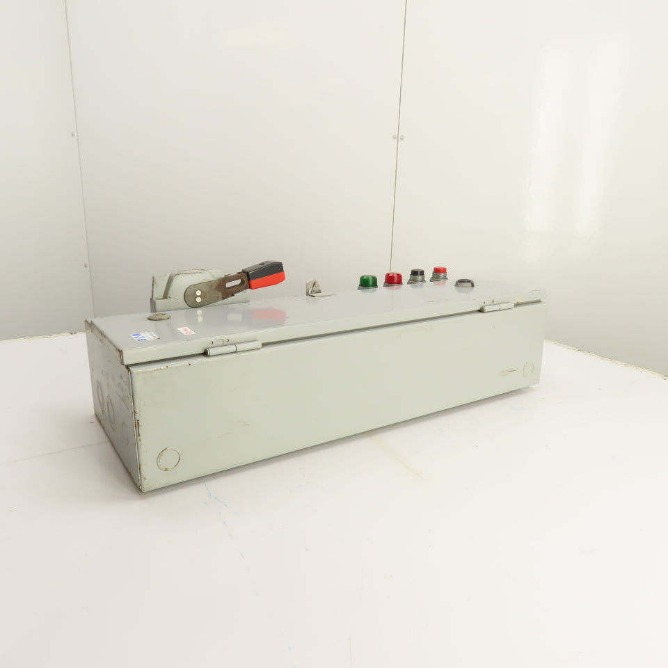 Cutler-Hammer ECN1801CDC Combination Motor Starter NEMA Size 0 Fusible 18A