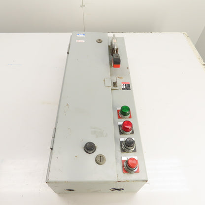 Cutler-Hammer ECN1801CDC Combination Motor Starter NEMA Size 0 Fusible 18A