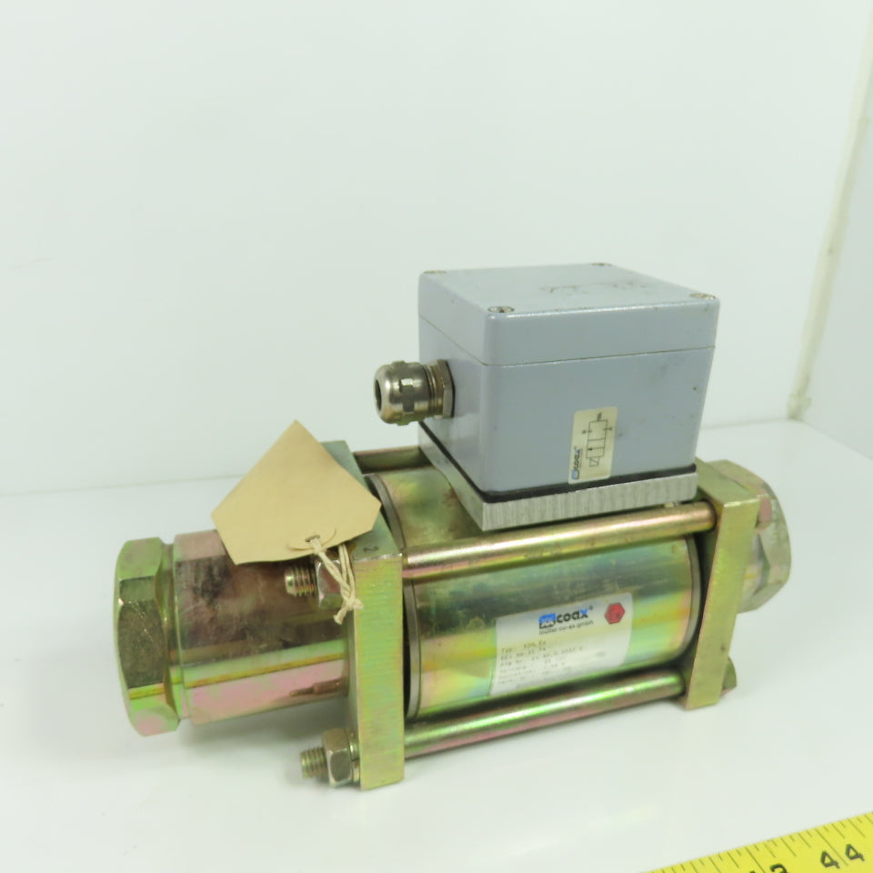 müller co-ax 14 25C2N100DE 24A MK 25 NC Ex Coaxial Valve 24VDC NPT 1" 100 Bar