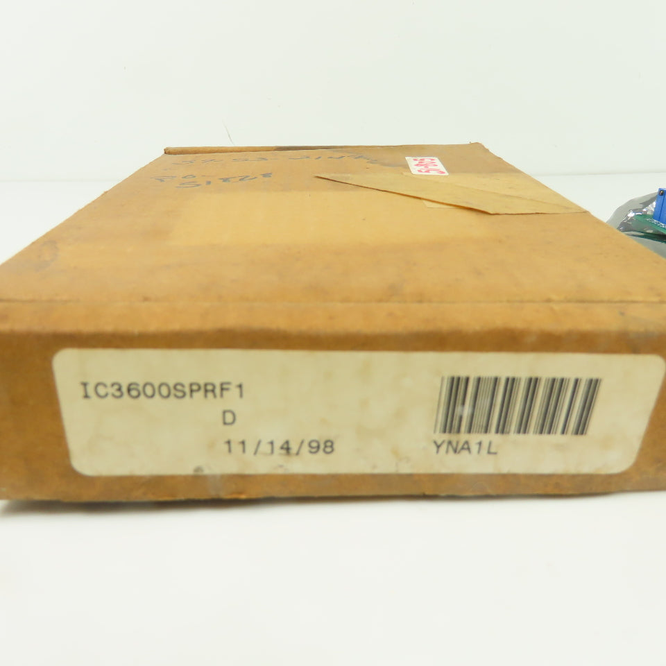 GE General Electric IC3600SPRF1 Mark II IV Speed Relay Control Circuit Board