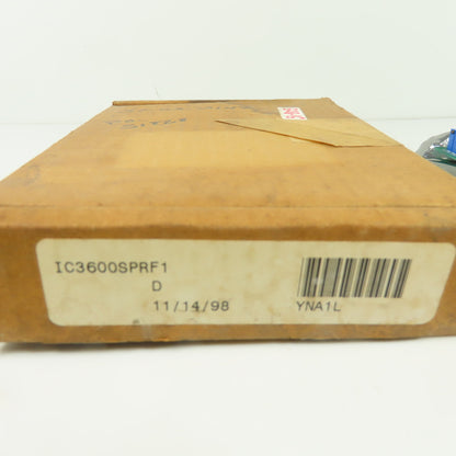 GE General Electric IC3600SPRF1 Mark II IV Speed Relay Control Circuit Board
