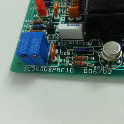 GE General Electric IC3600SPRF1 Mark II IV Speed Relay Control Circuit Board