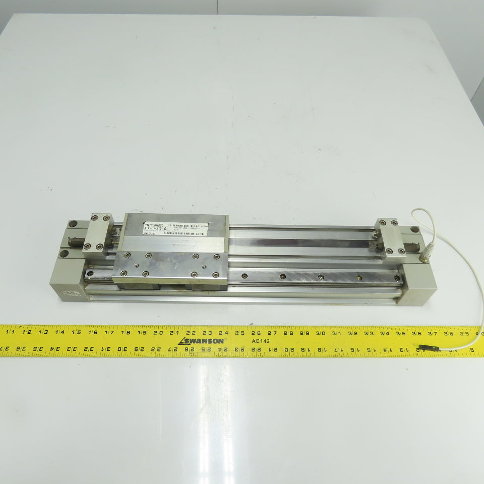 SMC MY1H40-250L-Y7BWSC-XC18 Rodless Linear Pneumatic Slide Table Cylinder 115PSI