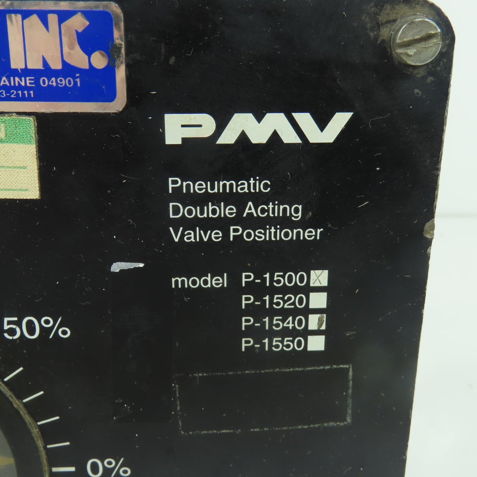 PMV P-1500 Pneumatic Double Acting Valve Positioner