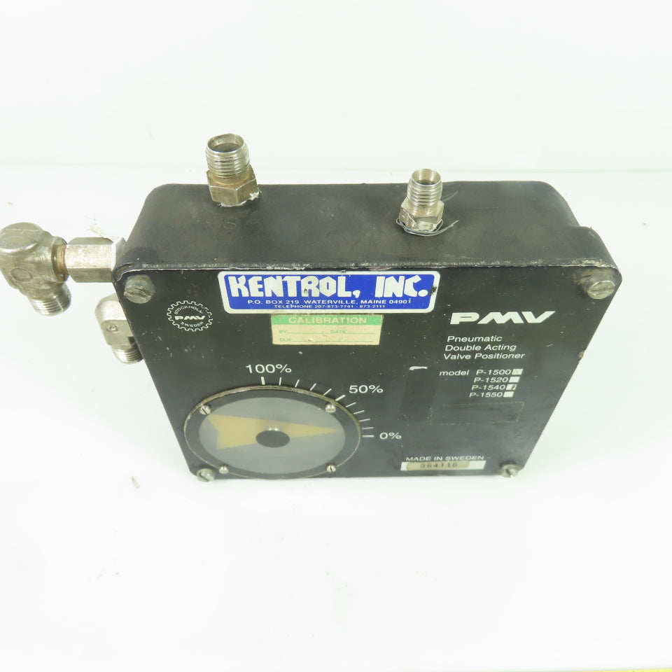 PMV P-1500 Pneumatic Double Acting Valve Positioner