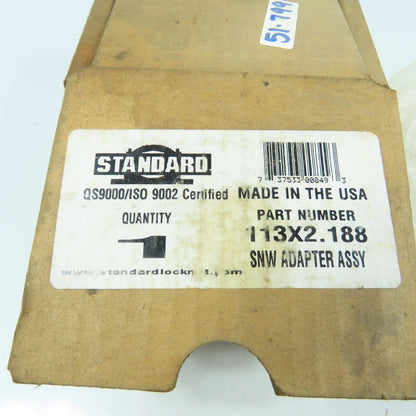 Standard 113X2.188 SNW Adapter Assembly 2-3/16" Bore