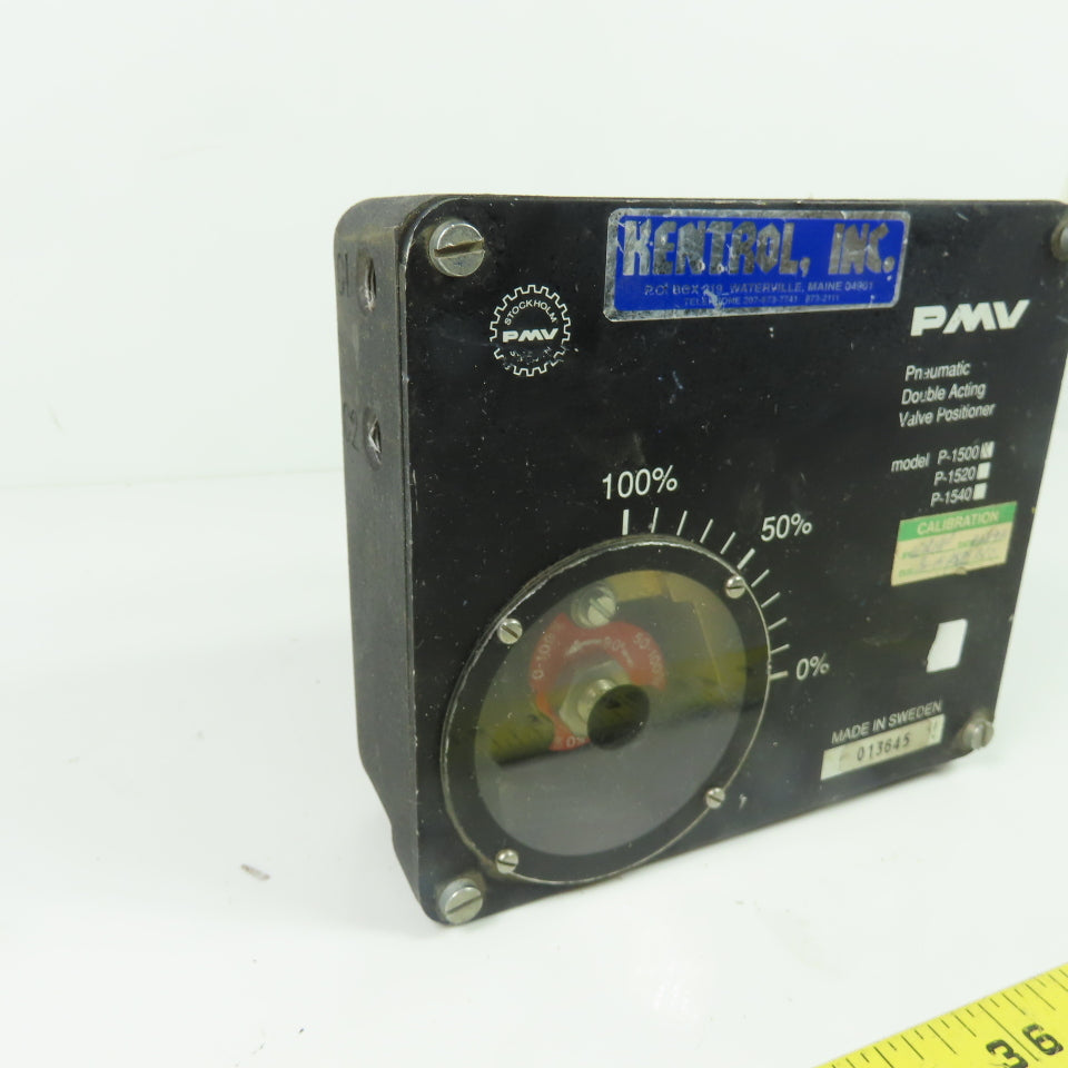 PMV P-1500 Pneumatic Double Acting Valve Positioner