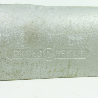 Gedney LB-250 2-1/2" LB Aluminum Conduit Body