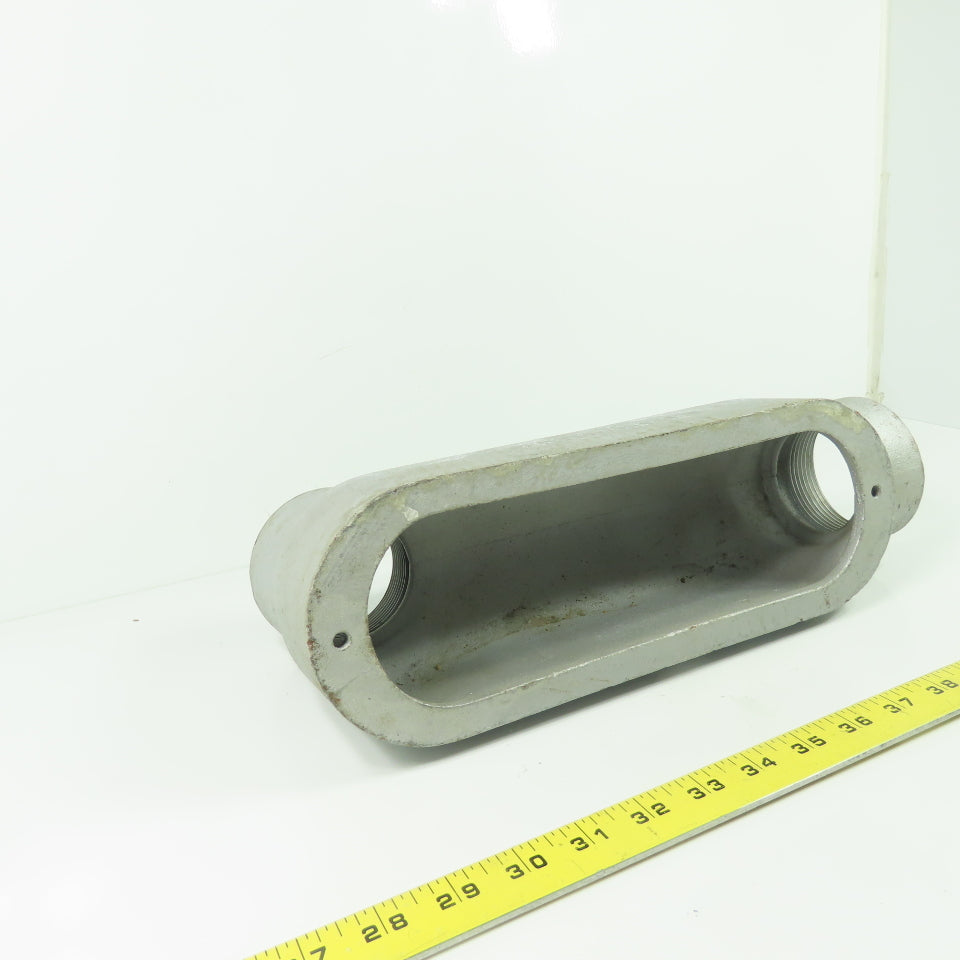 Gedney LB-250 2-1/2" LB Aluminum Conduit Body