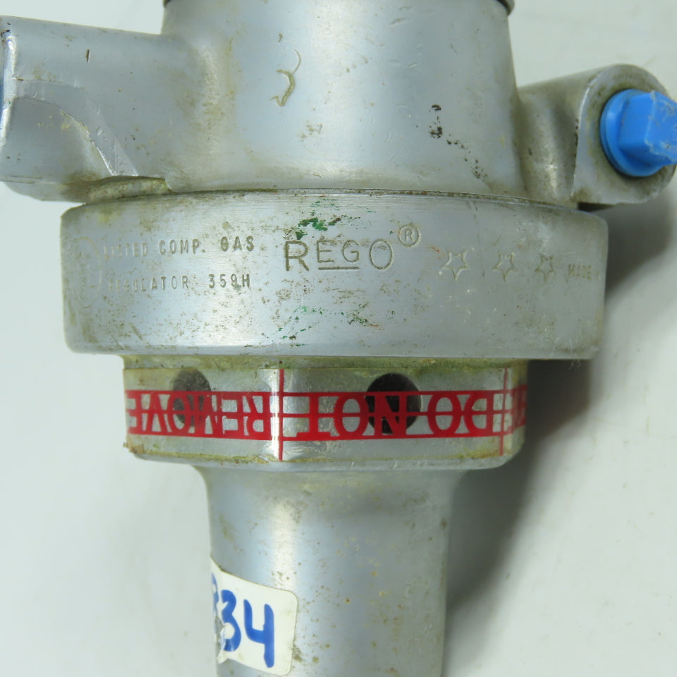 Rego 14796SA Nitrogen Gas Regulator Valve