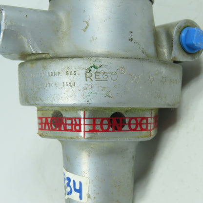 Rego 14796SA Nitrogen Gas Regulator Valve