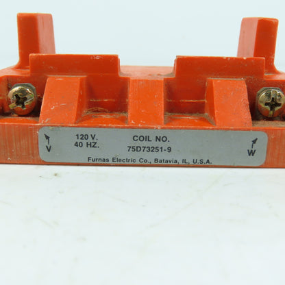 Furnas 75D73251-9 Magnetic Contactor Coil 120V 40Hz