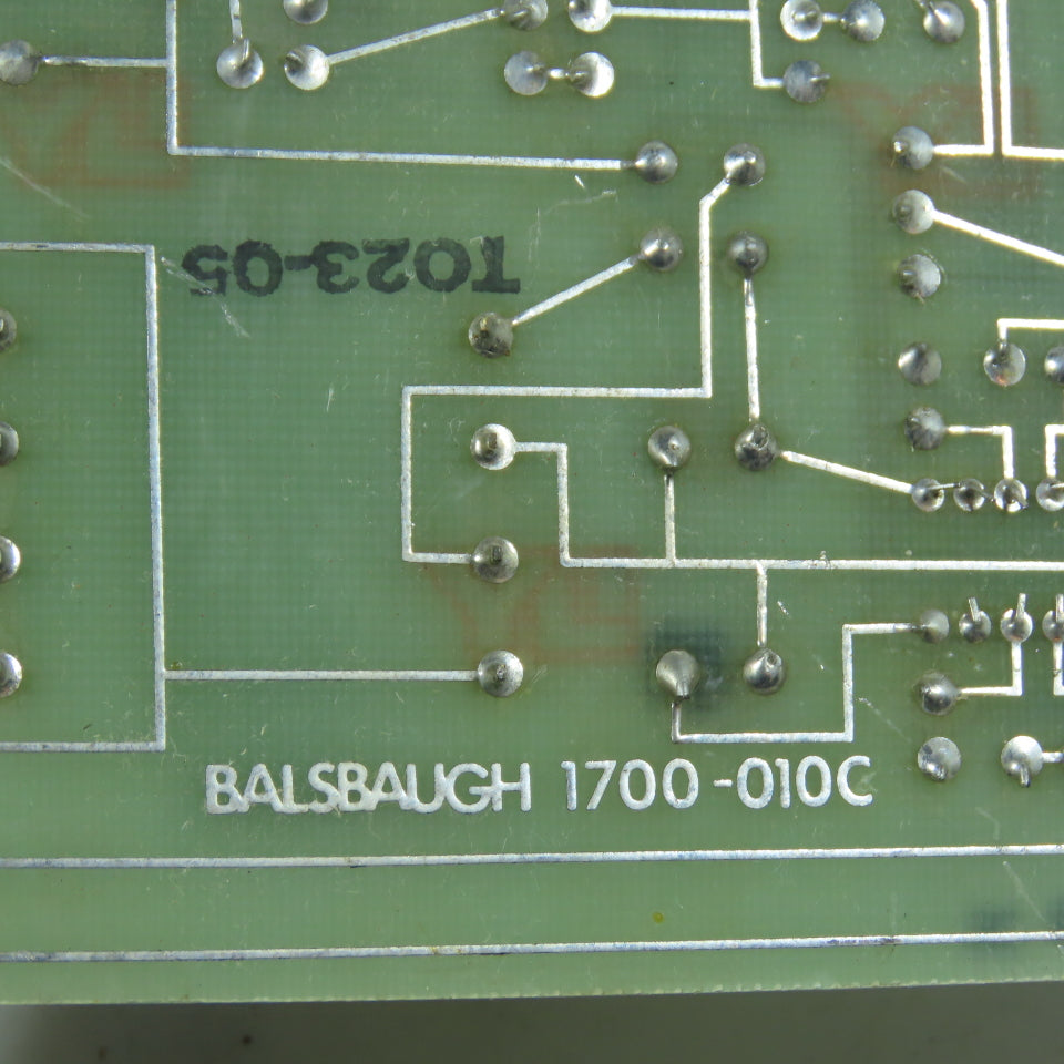 Balsbaugh 1700-010C Circuit Board 1700-010C with Sigma Relays