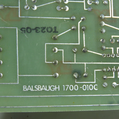 Balsbaugh 1700-010C Circuit Board 1700-010C with Sigma Relays