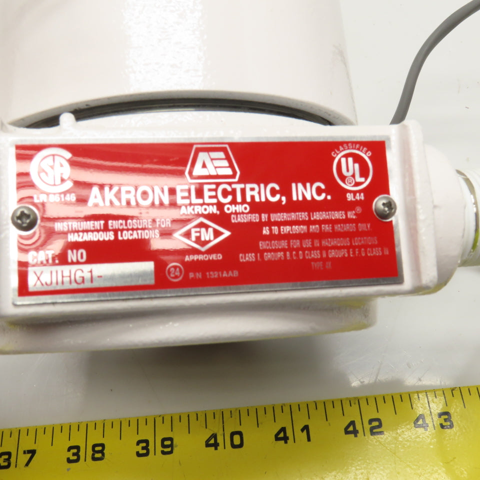 Ultima Gas Monitor Relay Hazardous Location Akron XJIHG1 Enclosure