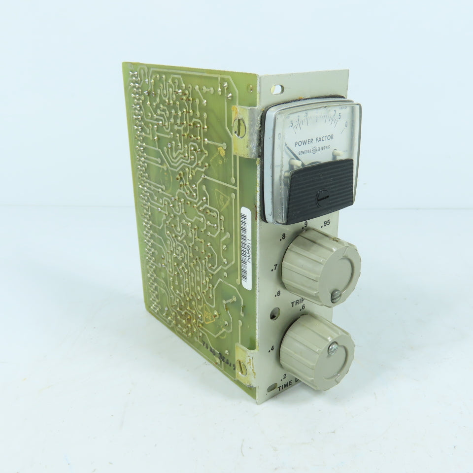 General Electric 68A944169-G Power Factor Protection Relay Module Time Delay