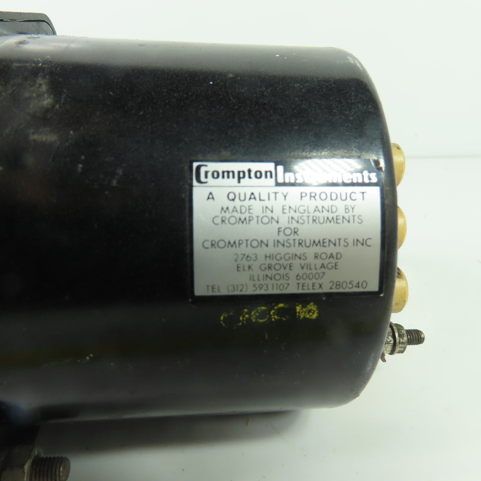 Crompton 3808.51 077/08 0-800 Amperes Analog Ammeter 50/60Hz