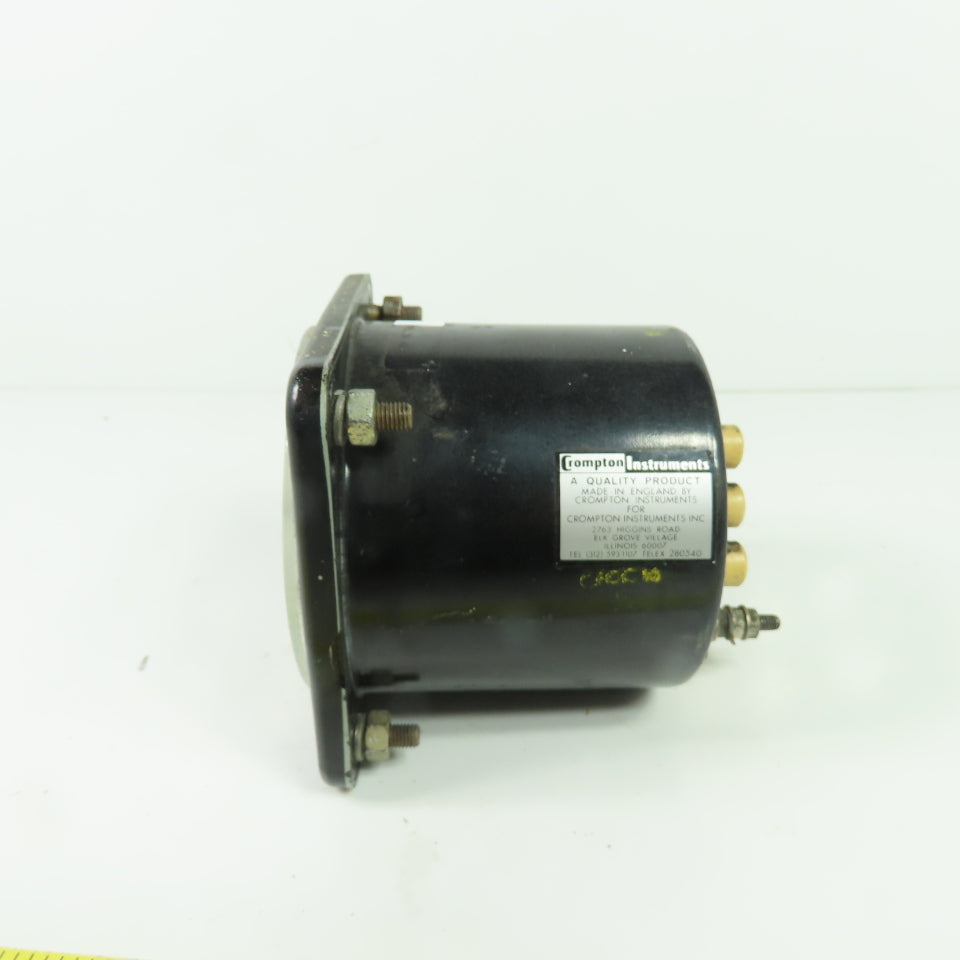 Crompton 3808.51 077/08 0-800 Amperes Analog Ammeter 50/60Hz