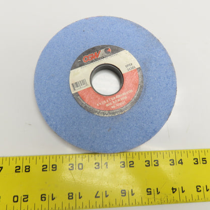CGW 34301 6" x 1/2" x 1-1/4" Grinding Wheel AZ60-K8-V32A Aluminum Oxide Lot Of 2