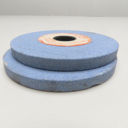 CGW 34301 6" x 1/2" x 1-1/4" Grinding Wheel AZ60-K8-V32A Aluminum Oxide Lot Of 2