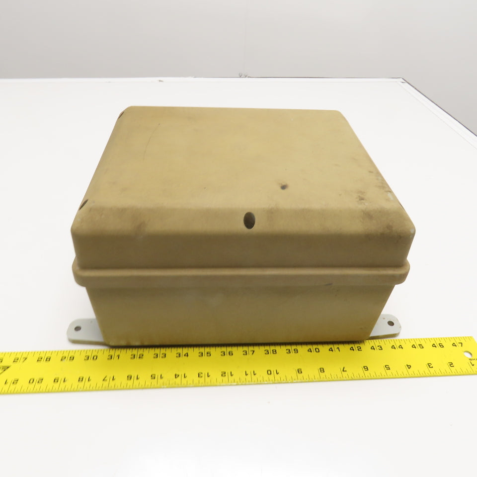 Carlon CJ12106 12" x 10" x 6" Nonmetallic Electrical Enclosure 1.3,3S,4,4X,12,13
