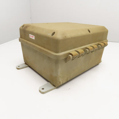 Carlon CJ12106 12" x 10" x 6" Nonmetallic Electrical Enclosure 1.3,3S,4,4X,12,13