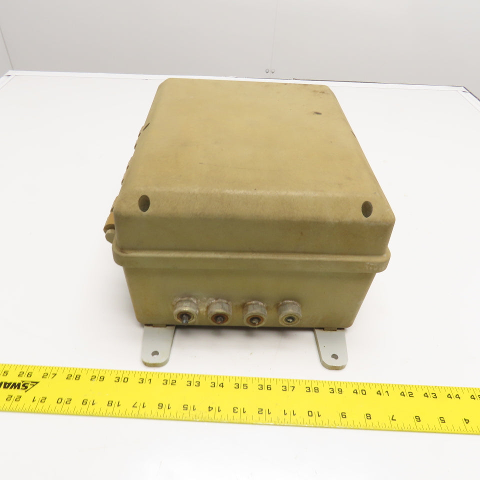 Carlon CJ12106 12" x 10" x 6" Nonmetallic Electrical Enclosure 1.3,3S,4,4X,12,13