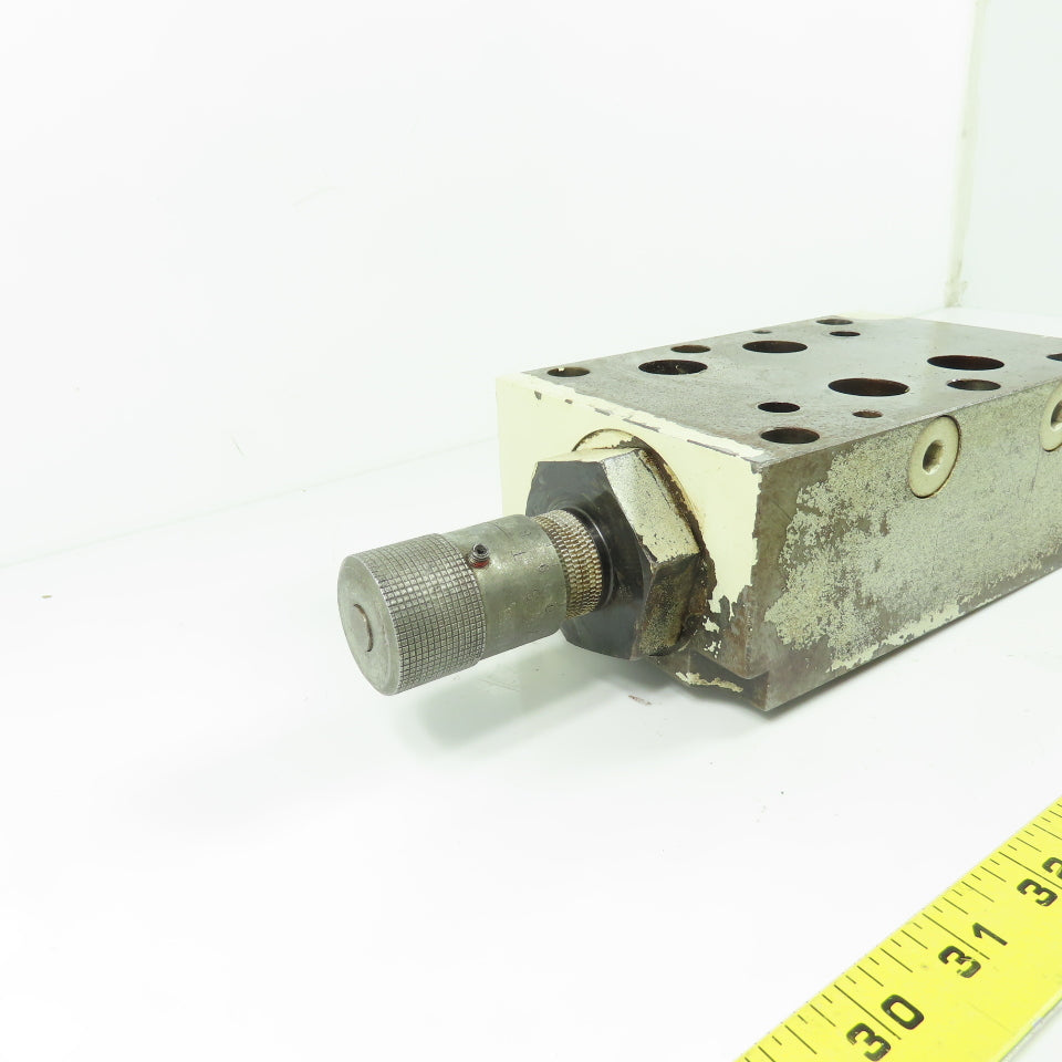 Parker FM6F-20H Manatrol Division Hydraulic Flow Control Valve