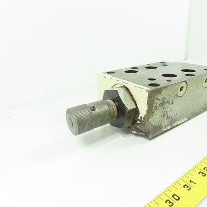 Parker FM6F-20H Manatrol Division Hydraulic Flow Control Valve